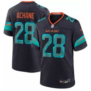 Mens Youths De'Von Achane Stitched Jersey Vapor Pitch Blue